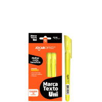 MARCA TEXTO AMARELO C/12 10547