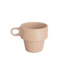 XICARA DE CHA BAMBU E PP EMPILHAV.SORT.210ML 2956