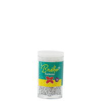 GLITTER POTINHO 3GR C/12 PRATA 7001