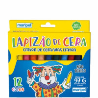 GIZAO DE CERA 12 CORES C/6 GZ12E