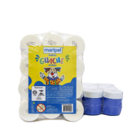 TINTA GUACHE 15ML AZUL C/12