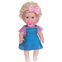 BONECA DANADINHAS LOIRA CRESPO 42CM 767