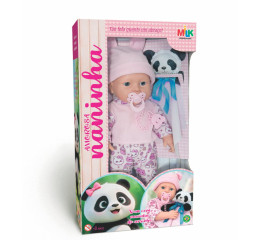 BONECA AMOROSA NANINHA 41CM 777
