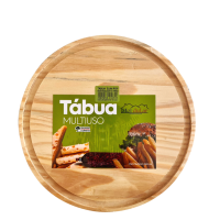 TABUA MULTIUSO MADEIRA C/FRISO RED.24CM C/6 TSP-R