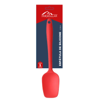ESPATULA DE SILICONE VERM.27,8X6,1CM MR132