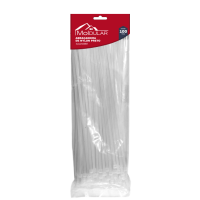ABRAÇADEIRA DE NYLON 3,6X250MM BCA C/100PÇS MR110