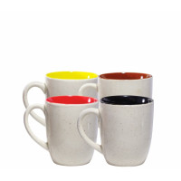 CANECA CERAMICA GRAFIATTO BICOLOR 330ML C/36 CM109