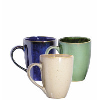 CANECA CERAMICA BRILHANTE CORES 300ML C/36 CM111