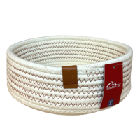 CESTO REDONDO DE ALGODAO 24X9CM MR237C