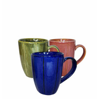 CANECA CERAMICA CACAU BRIL.CORES 310ML C/36 MR274