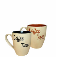 CANECA CERAMICA COFFEE BICO. SORT.320ML C/36 MR276