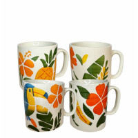 CANECA CERAMICA TROPICALIA 310ML C/36 MR280
