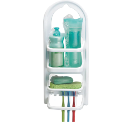 PORTA SHAMPOO/PRATELEIRA MADRI BCO 39CM 079B