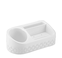 PORTA DETERGENTE RATTAN C/BASE 33CM BCO 133B