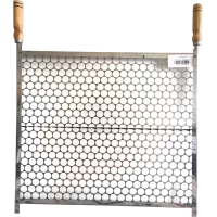 GRELHA MOEDA TODA INOX Nº5 50X60