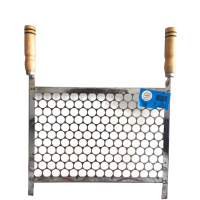 GRELHA MOEDA TODA INOX Nº2 47X30