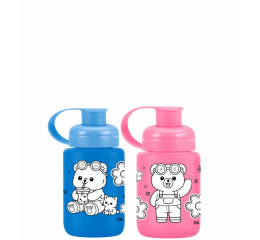 SQUEEZE PET COLORIR URSINHO 330ML 471615