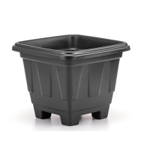 VASO P/PLANTA QUAD.PEQ 22CM(ALT) PTO 4,5LT 130