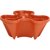 VASO P&Eacute;TALAS EMPILH&Aacute;VEL 11,5LTS TERRA COTA 525