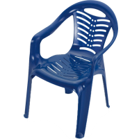 POLTRONA INFANTIL 52X28X35CM AZUL 4650A