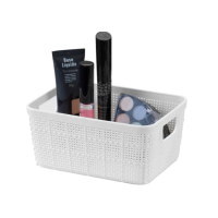 CESTA HOME ORGANIZE 15X11CM 900ML BCO 1730BR