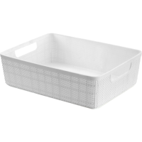 CESTA HOME ORGANIZE 28X22CM 4,7LTS BCO 1705BR