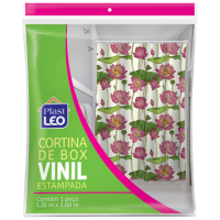 CORTINA P/BOX VINIL- ESTAMPADA CORES 604