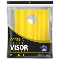 CORTINA P/BOX VINIL C/VISOR RED.SORT. 608