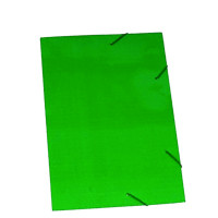 PASTA PAPELAO C/ELASTICO LISA VD.ESC.C/20 2004VD