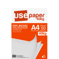 PAPEL A4 40KG 120GR BRANCO C/50FLS 7206R