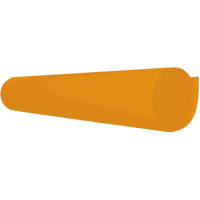 CARTOLINA DUPLA FACE LARANJA C/20