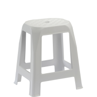 BANQUETA PLASTICA ADULTO BRANCA 4001