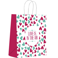 SACOLA ADUL.C/ALÇ.AMOR AIR 22,5X31,5X10 M 3109 C10