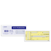 IMPR.NOTA PROMISSÓRIA 50FLS MINI 144X62 C/20 4021