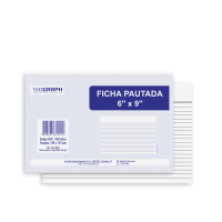 IMPR.FICHA PAUTADA 6X9 100FLS 229X153 4041