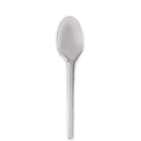COLHER PLAST.CRISTAL P/REFEICAO 20X50UN 603/386