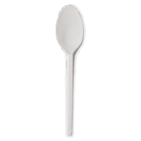 COLHER PLAST.FORTE BRANCA 10X50UN CSB.606