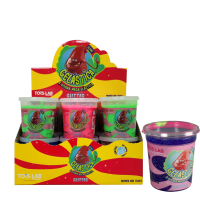 GELASTICA MEGA ELASTICA C/GLITTER SORT.180GR C/12