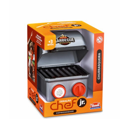 CHURRASQUEIRA CHEF JR. C/SOM E LUZ 18,5CM 847