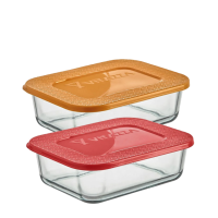 POTE RETANGULAR VITAZZA C/TPA 1LT 8000 C/6