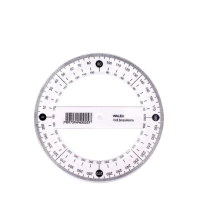 TRANSFERIDOR 12CMX360GRAUS C/10 10290002