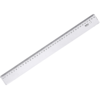 REGUA CRISTAL 40CM LARGA REFORÇADA CART.10270029