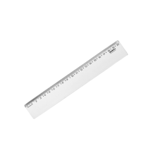 REGUA CRISTAL 20CM C/25 10270005